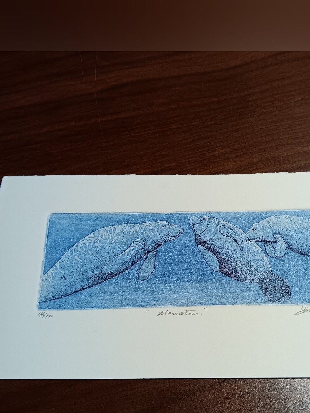 ART:John Furches-North Carolina Artist-Etching of an Original Print